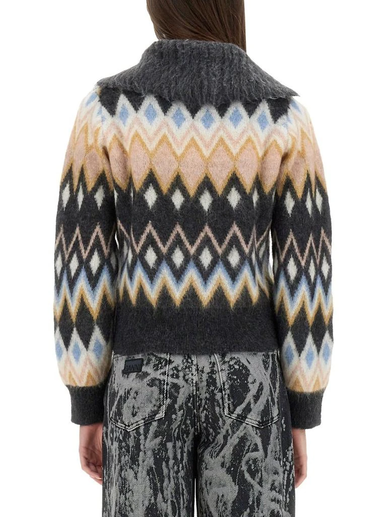 Ganni Ganni Zip Cardigan 2