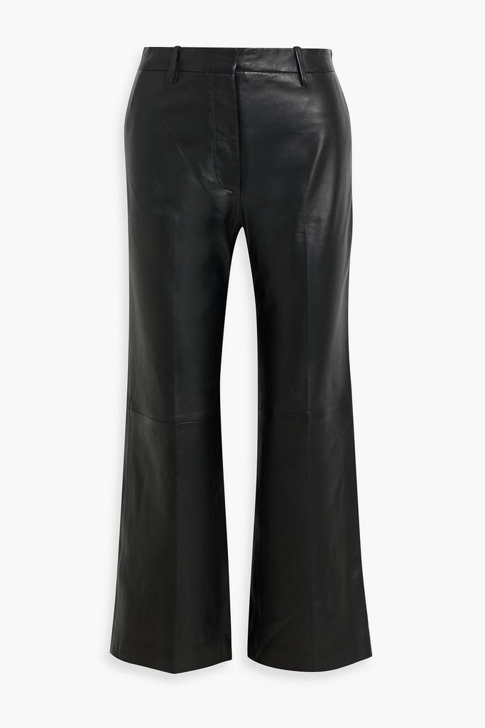 Joseph Talia leather kick-flare pants