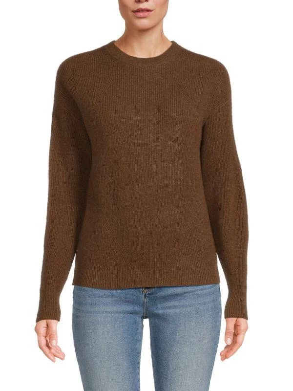 Amicale Cashmere Crewneck Sweater 1