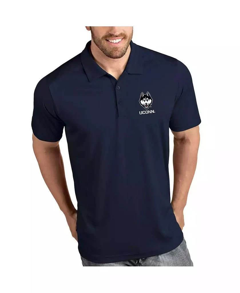 Antigua UConn Huskies Antigua Men's Tribute Polo - Navy 1