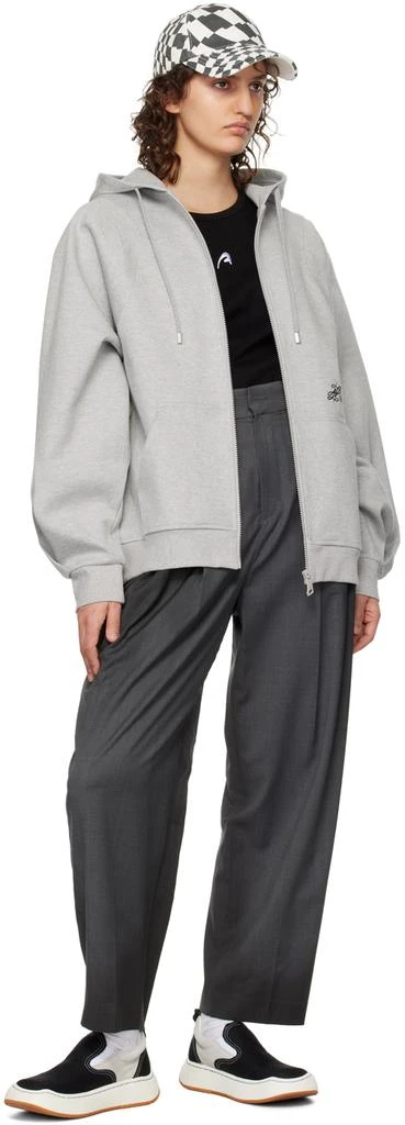 ADER error Black Layered Tank Top 4