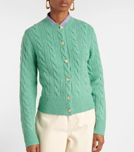 Polo Ralph Lauren Cable-knit wool and cashmere cardigan 4