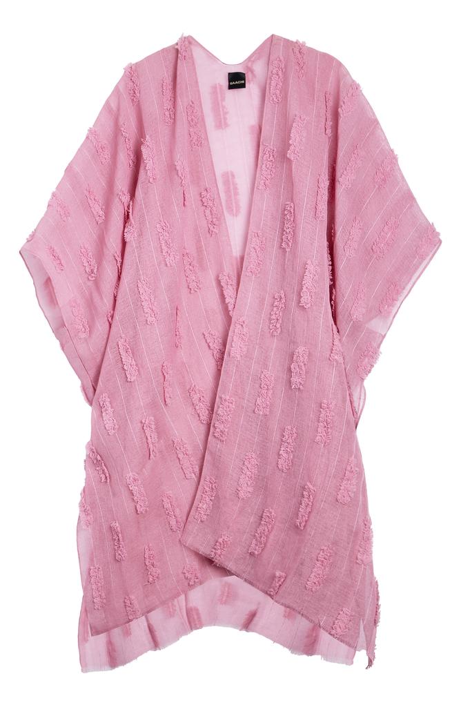 SAACHI Embossed Ruana