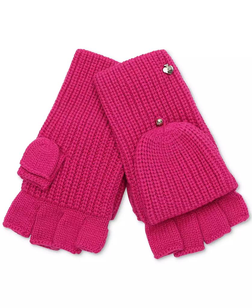 Kate Spade Women's Spade Logo Pop-Top Gloves