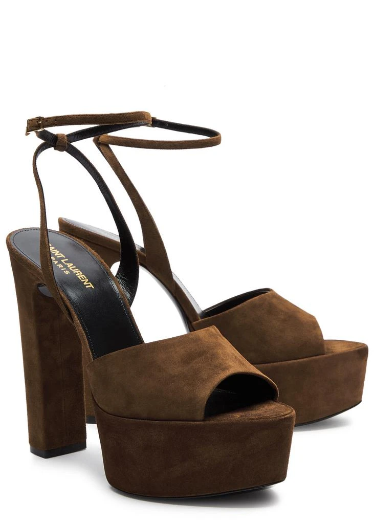 Yves Saint Laurent Sexy 95 Tanouk platform suede sandals 2