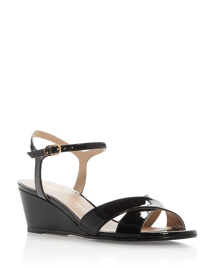 Stuart Weitzman Women's Dayna Demi Wedge Sandals 1