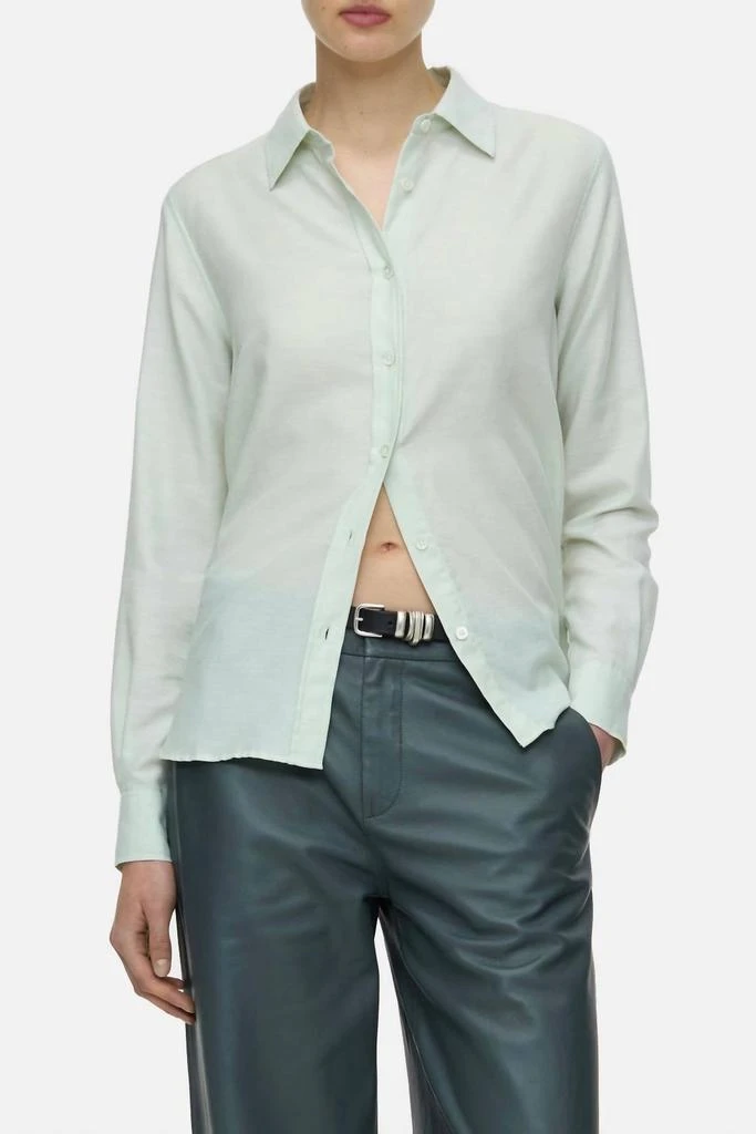 Closed Closed - Women's Long Sleeve Button Down Shirt 1