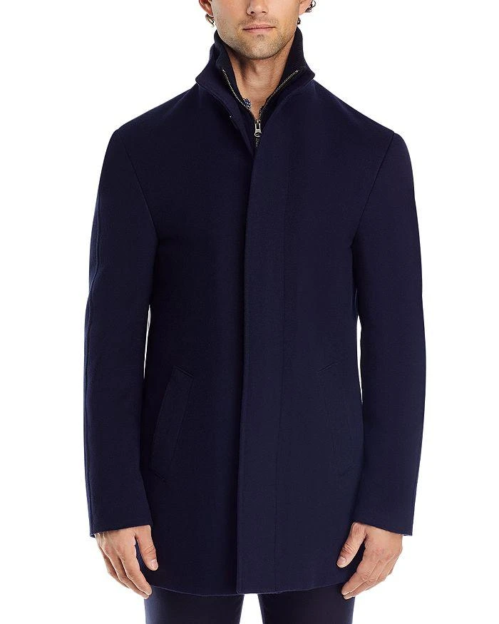 The Men's Store at Bloomingdale's Cashmere Regular Fit Car Coat 1