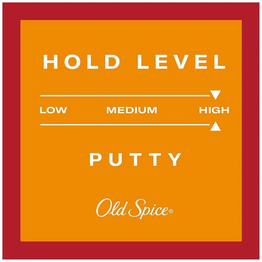 Old Spice Stay-In-Place Hair Styling Putty for Men, High Hold with Very Low Shine Coconut & tropical wood notes 7