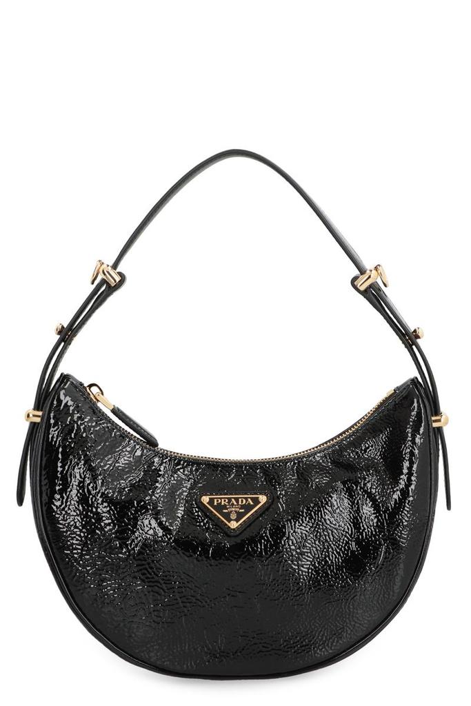 Prada Prada Arqué black bag in Naplak patent leather