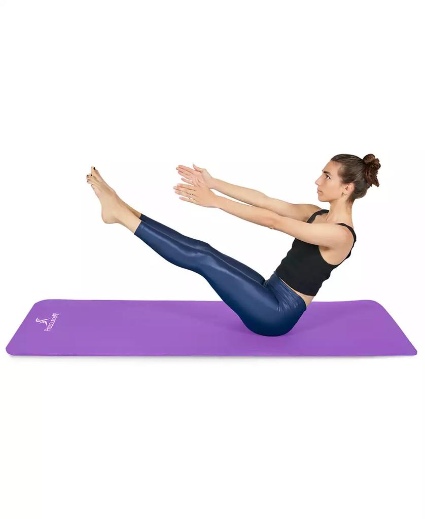 ProsourceFit Extra Thick Yoga and Pilates Mat with Sling, 1"