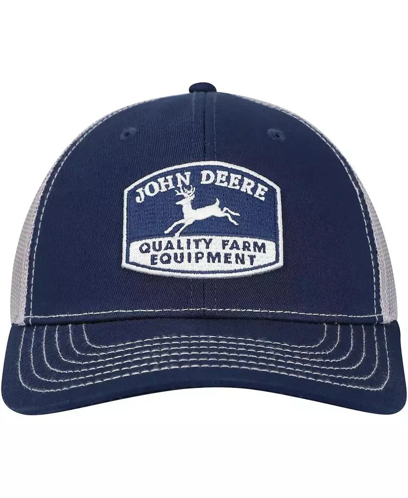 Top of the World Men's Navy John Deere Classic Trucker Adjustable Hat 3