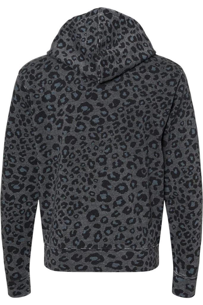 J America Triblend Fleece Hooded Sweatshirt