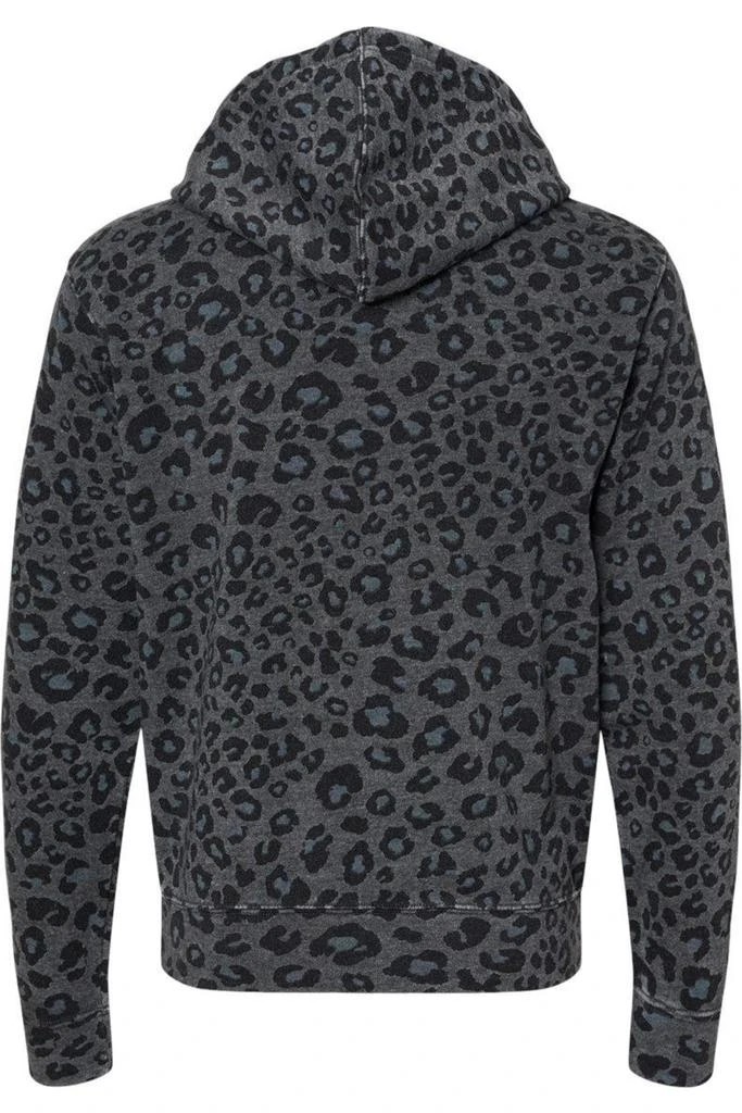 J America Triblend Fleece Hooded Sweatshirt 2