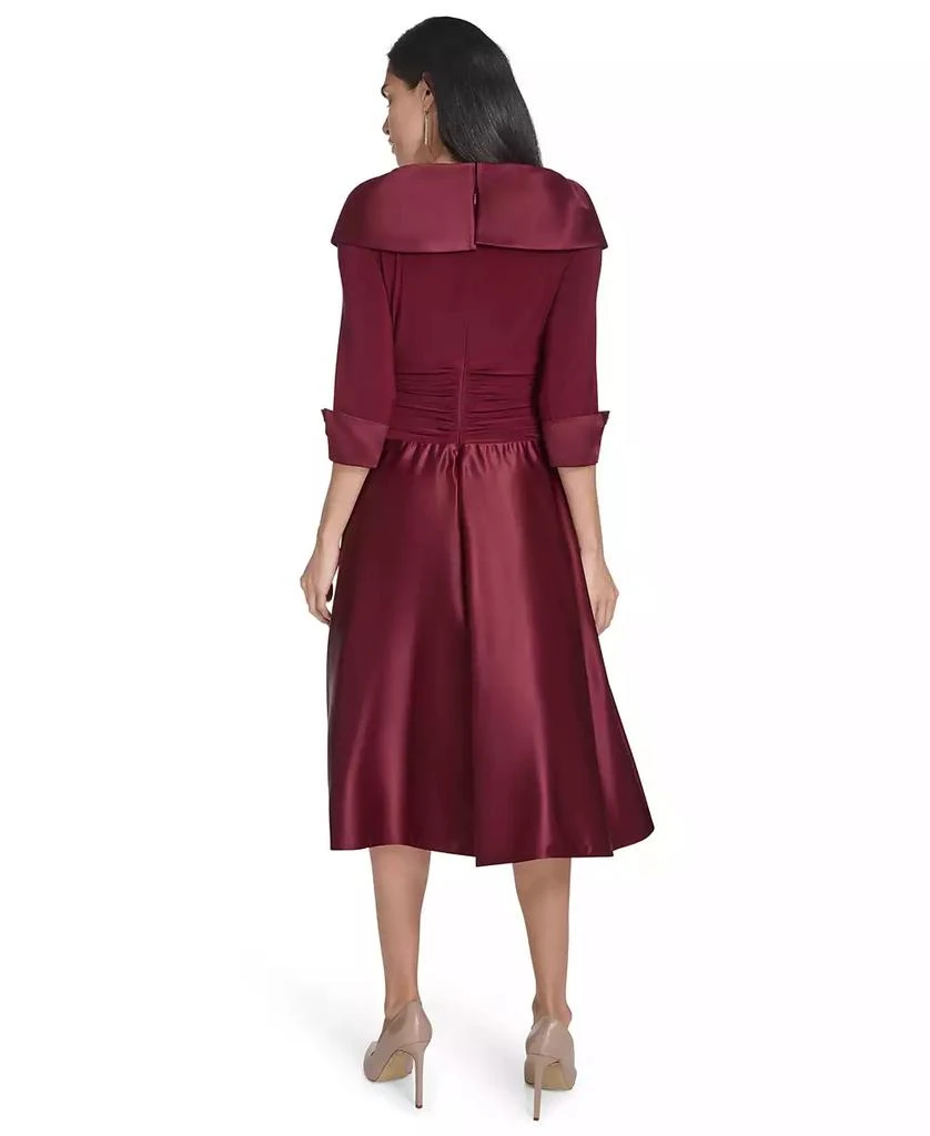 Jessica Howard Petite Rhinestone 3/4-Sleeve Dress - Wine - Size 8P Jessica Howard Petite Rhinestone 3/4-Sleeve Dress - Wine - Size 8P