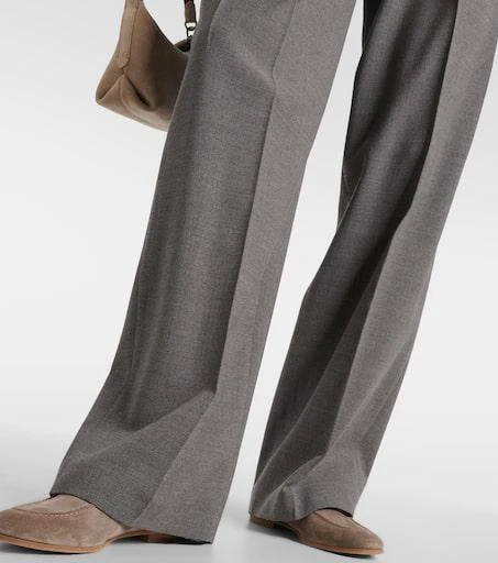 Brunello Cucinelli Wool wide-leg pants 5