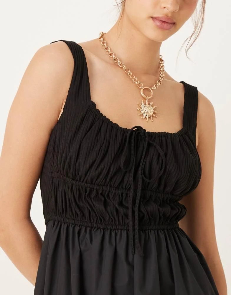 Shop ASOS DESIGN shirred bust cotton mix summer midi dress in black on Sale at BeyondStyle Get 70% Off ASOS DESIGN shirred bust cotton mix summer midi dress in black with Shop ASOS DESIGN shirred bust cotton mix summer midi dress in black on Sale at BeyondStyle Get 70% Off ASOS DESIGN shirred bust cotton mix summer midi dress in black with