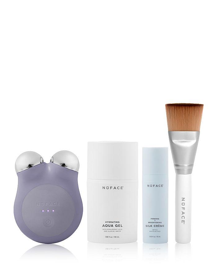 NuFace Mini+ Facial Toning Device & Primer - Purple