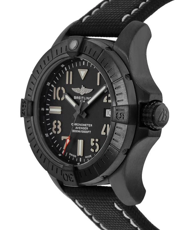 BREITLING Breitling Avenger Automatic 45 Seawolf Night Mission Titanium Men's Watch V17319101B1X1 3
