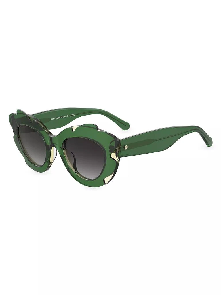 Kate Spade Ahmeira 49MM Round Sunglasses 1