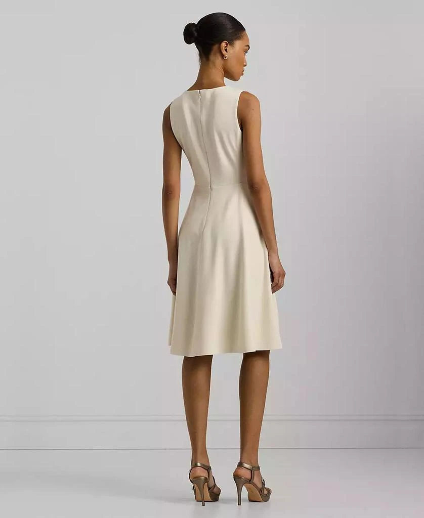 Ralph Lauren Women's Ponte Fit-and-Flare Dress 2