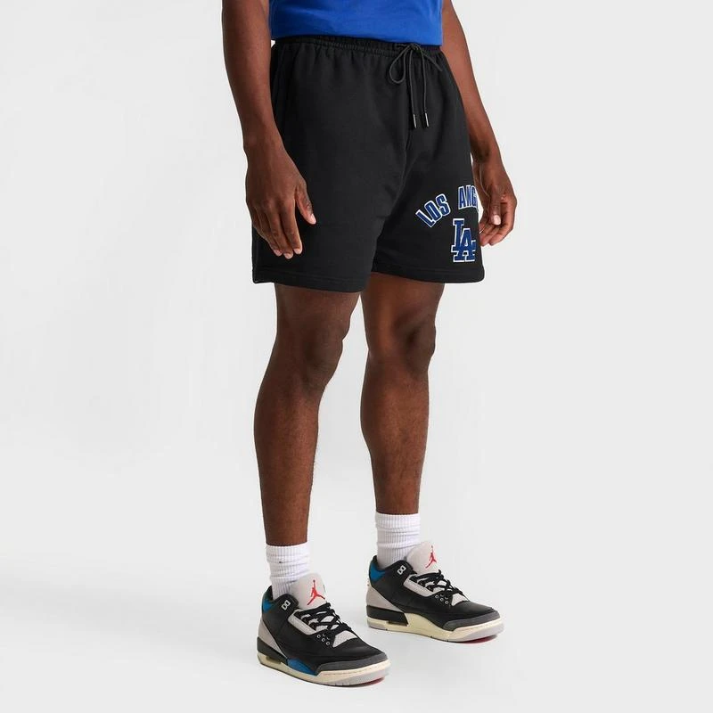 Pro Standard Men's Pro Standard Los Angeles Dodgers MLB Classic Fleece Shorts 3