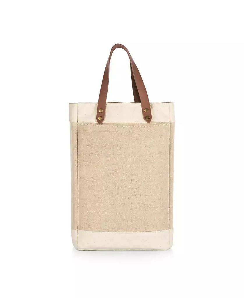 Legacy Legacy Pinot Jute 2 Bottle Insulated Wine Bag 1