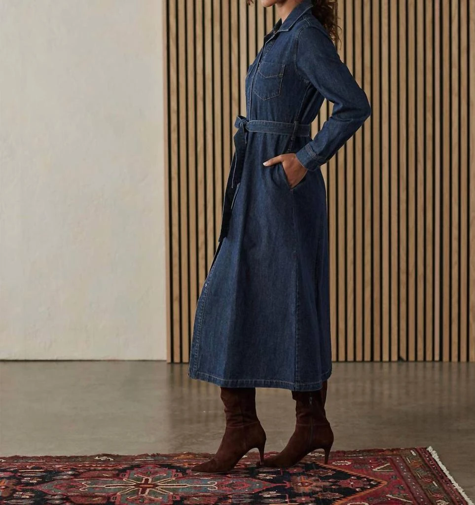 The Normal Brand The Normal Brand - Denim Shirtdress 3