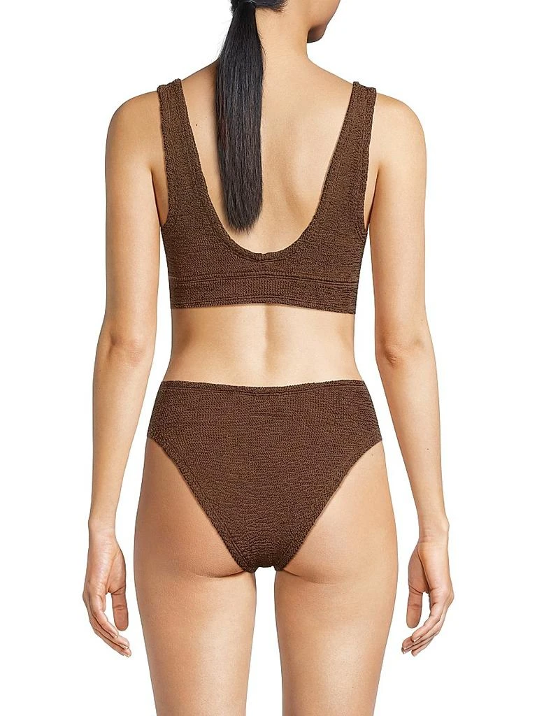 Hunza G Angel Textured Knit Bikini 5