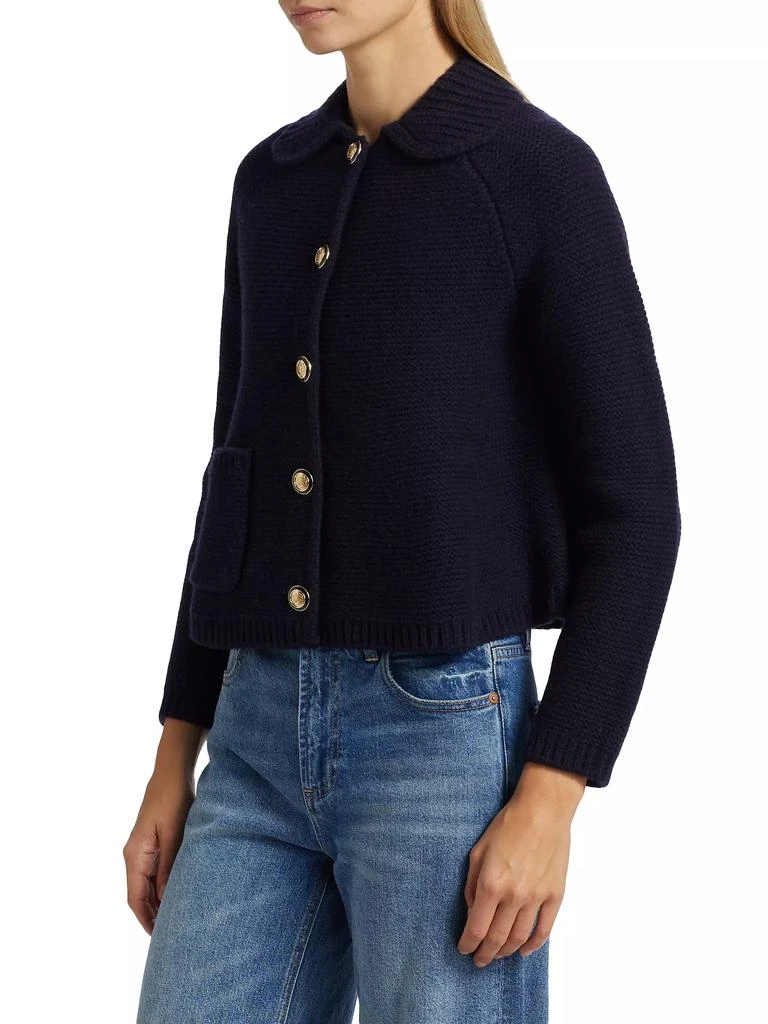 ba&sh Gabriel Wool-Blend Knit Cardigan 4