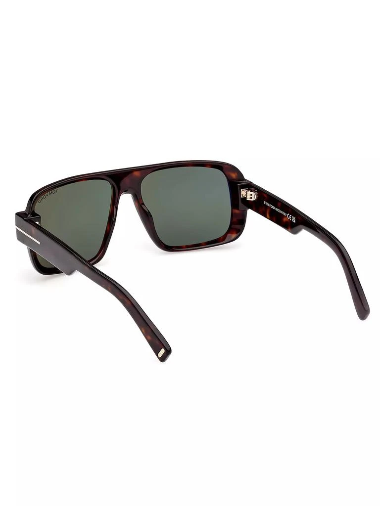 Tom Ford Turner 58MM Navigator Sunglasses 6