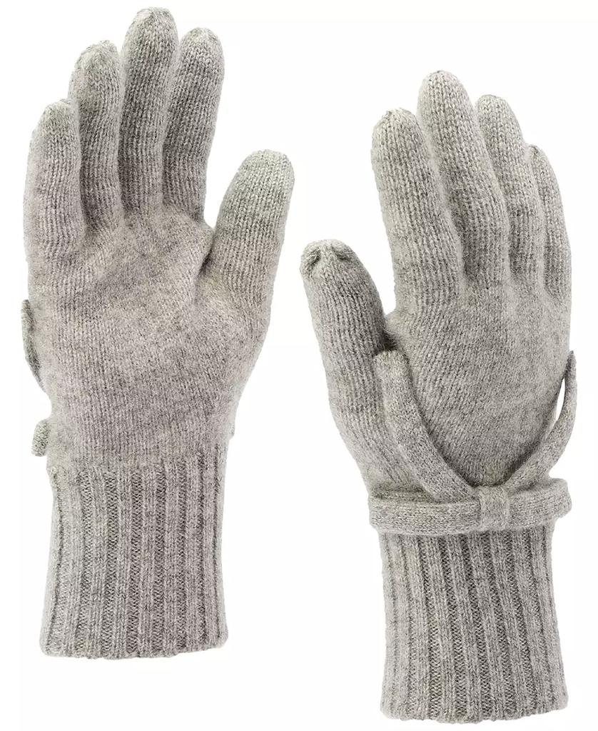 Kate Spade Women's Bow Knit Wool Gloves