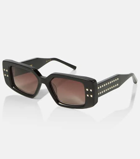 Valentino V-Cinque rectangular sunglasses 4