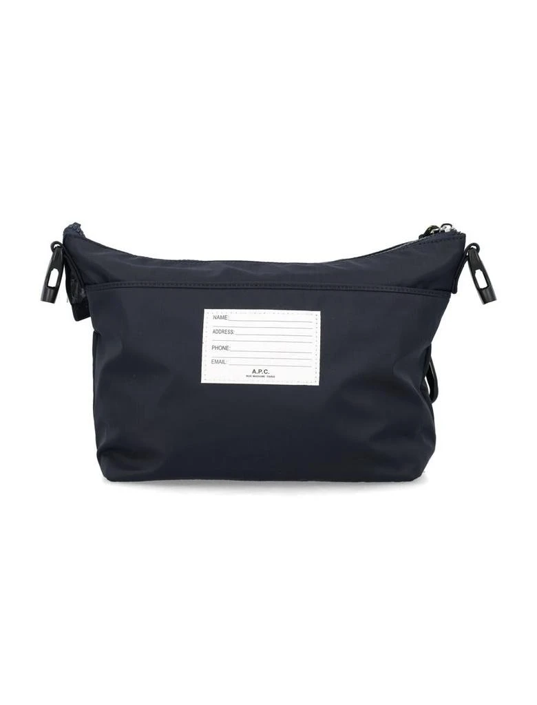 A.P.C. A.P.C. Treck Shoulder Bag With Front Flap Pocket 3