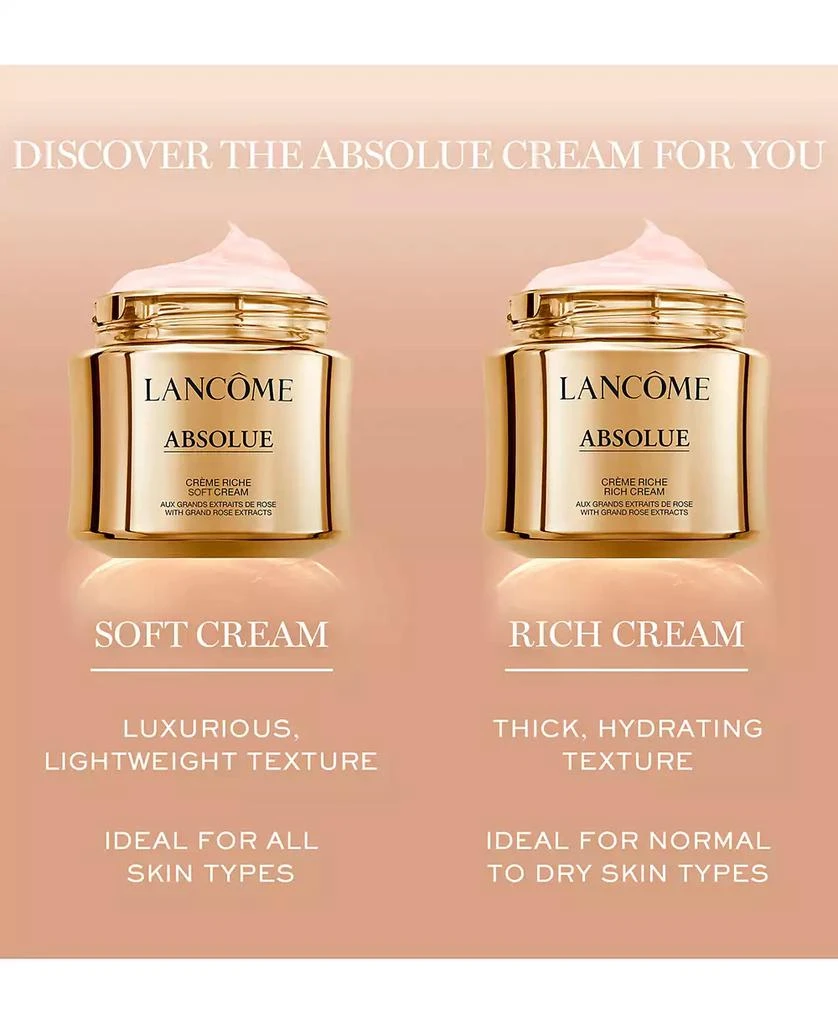 Lancôme Absolue Revitalizing & Brightening Rich Cream With Grand Rose Extracts, 2 oz. 5