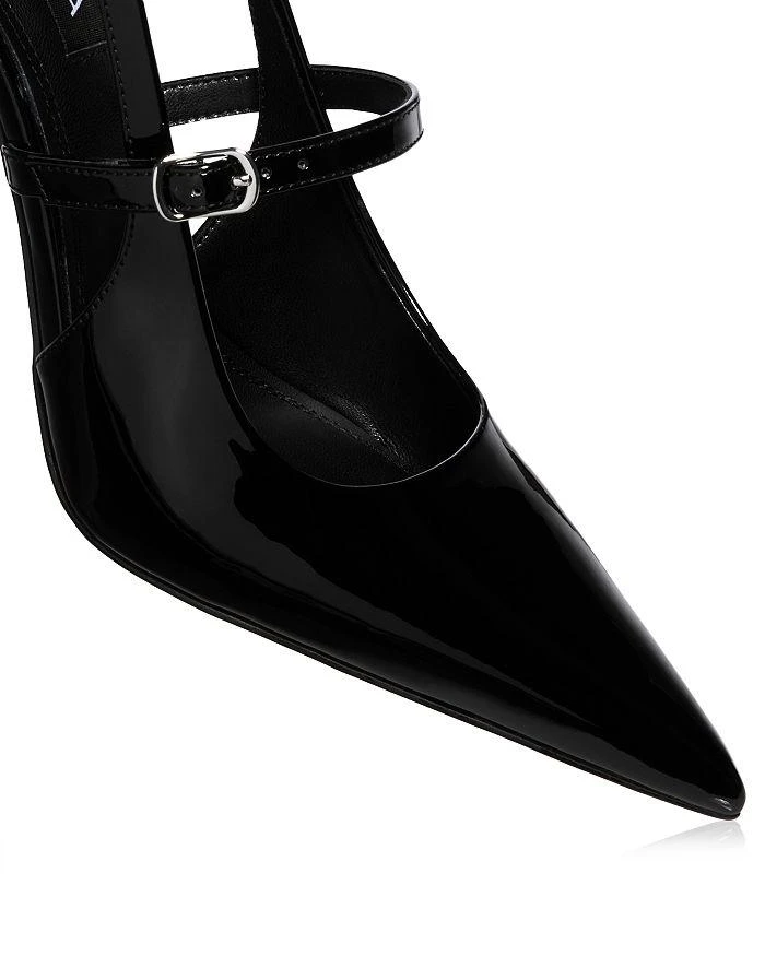 AQUA Women's Islen Pointed Slingback High Heel Pumps - Exclusive 5