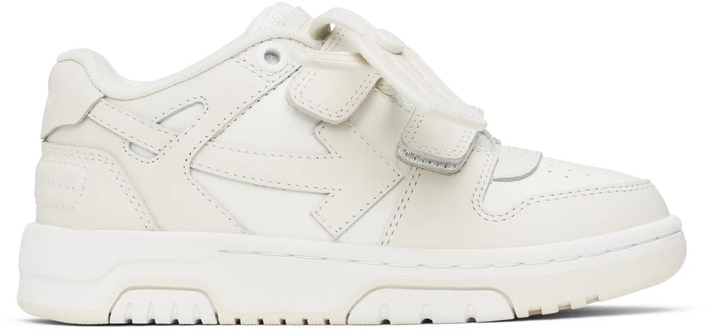 Off-White Kids Beige 
White Out Of Office Straps Sneakers