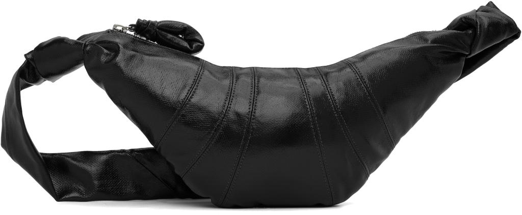 Lemaire Black Small Croissant Bag
