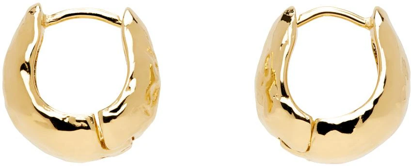 Mondo Mondo Gold Cosmopolitan Hoop Earrings 1