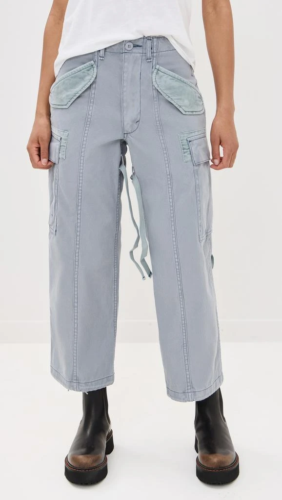 R13 Cropped Cargo Pants 6