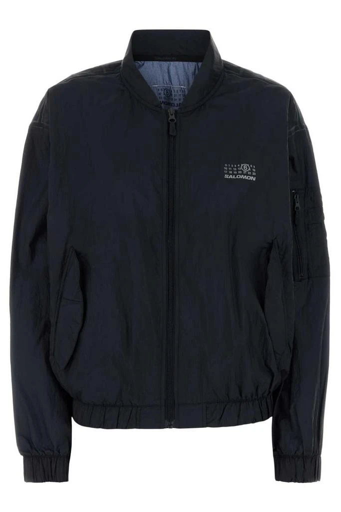 MM6 Maison Margiela X Salomon Numbers-Printed Zipped Bomber Jacket