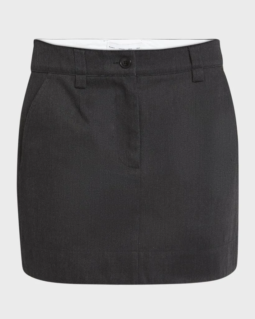 Proenza Schouler Silas Straight Mini Skirt 1