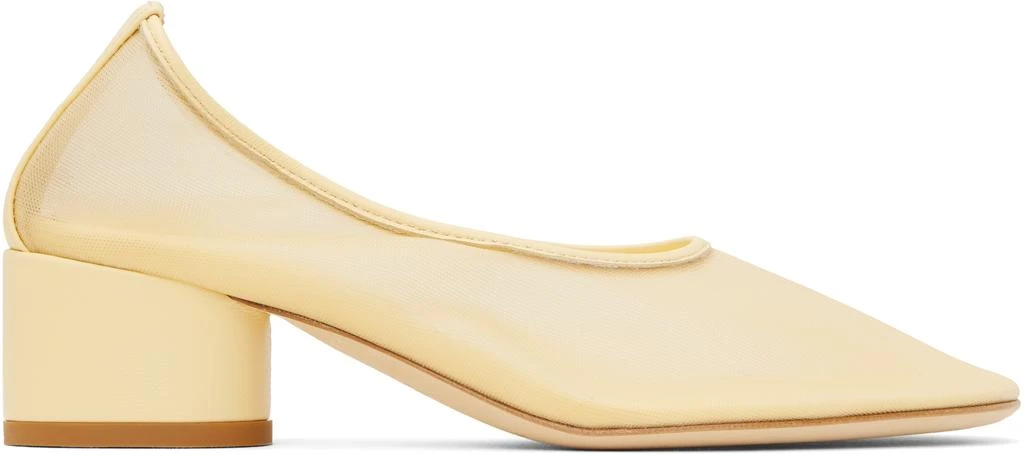 Dear Frances Yellow Balla Pump Heels 1