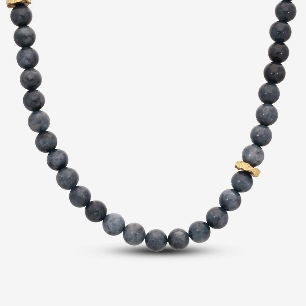 Armenta Armenta Old World 18K Yellow Gold & Blackened Sterling Silver Necklace 17882 1