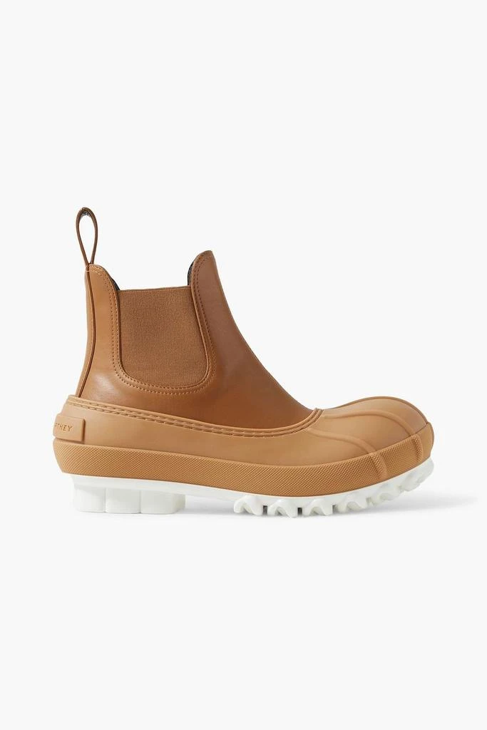 Stella McCartney Duck rubber-trimmed Chelsea boots 1