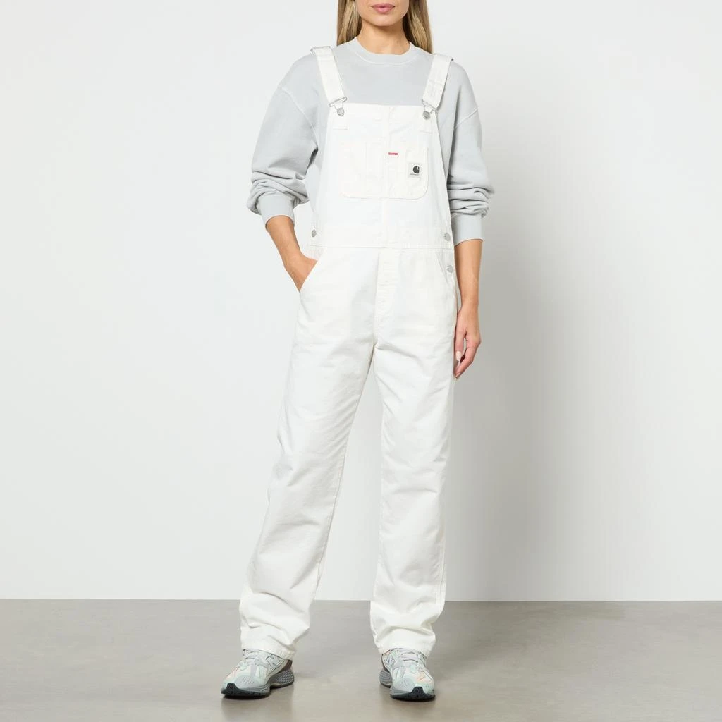 Carhartt WIP Carhartt WIP Bib Newcomb Drill Denim Dungarees 1