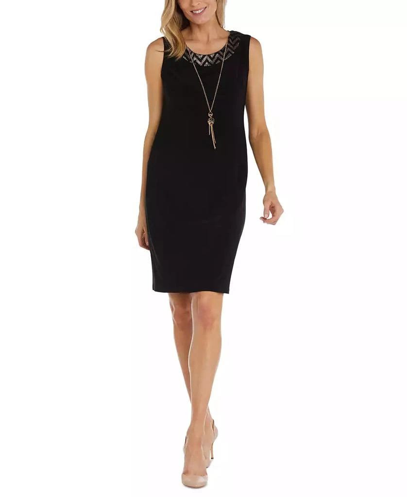 R & M Richards Women's Chevron Jacket & Sheath Dress 3