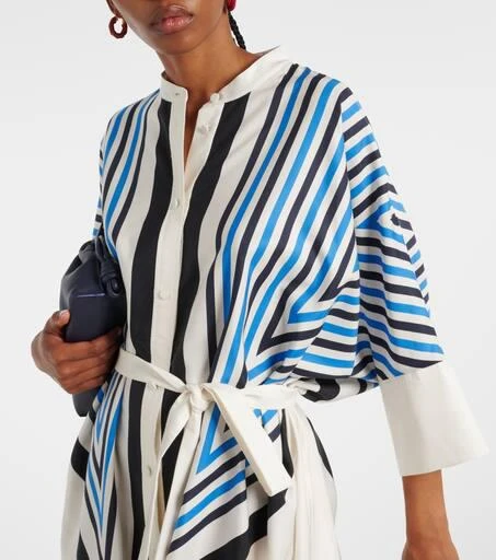 Joseph Dania printed silk and cotton shirt dress 4