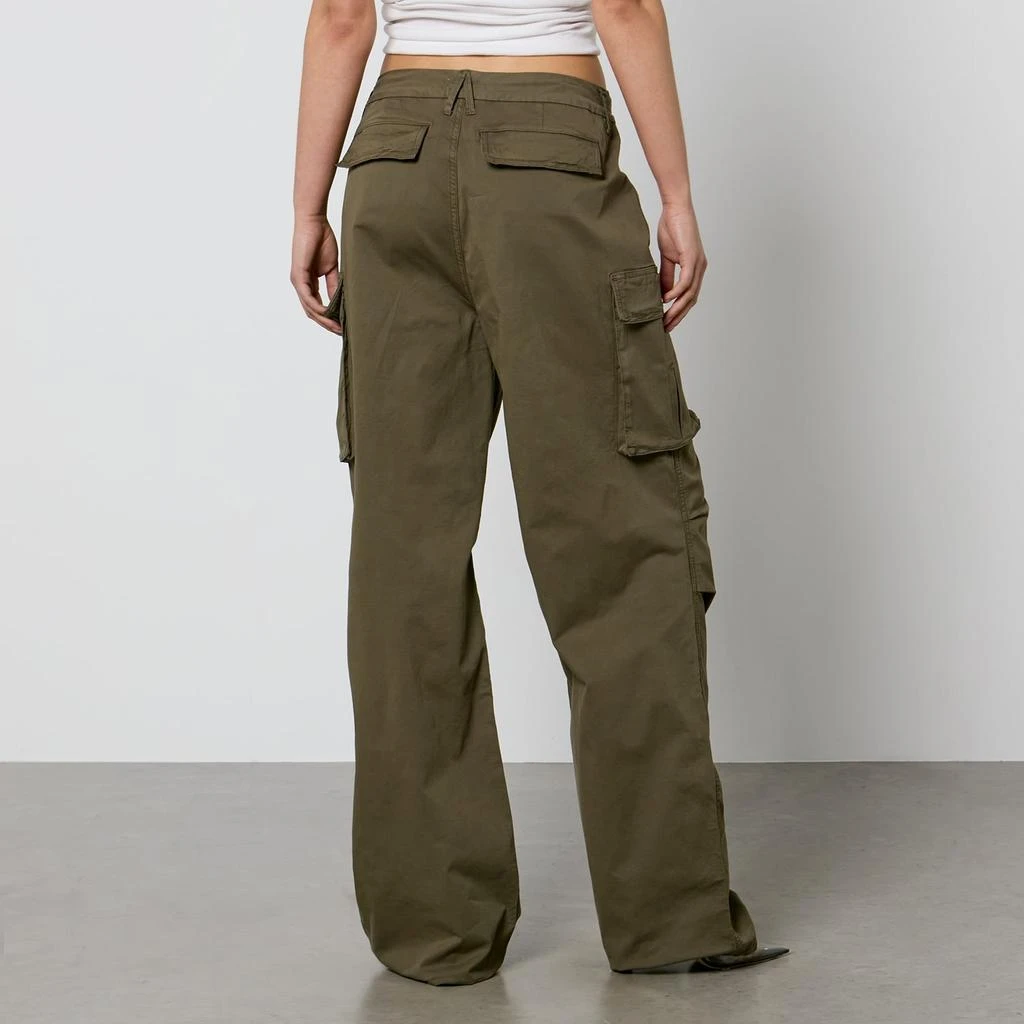Good American Good American Baggy Cotton-Blend Canvas Cargo Trousers 2