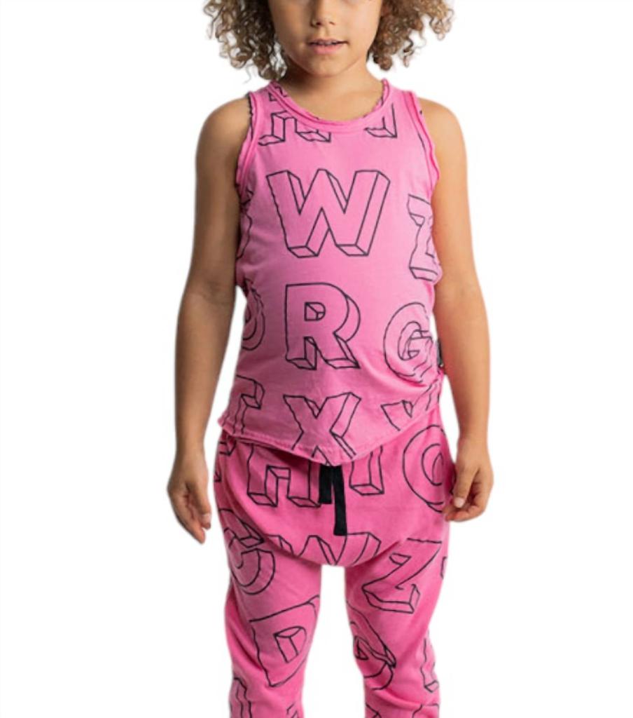 Nununu Kid's A-Z Tank Top